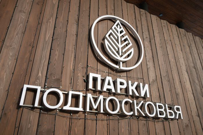 Наташинский парк зимой в Люберцах