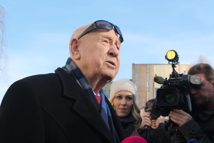 Закладка памятного камня в Звездном городке