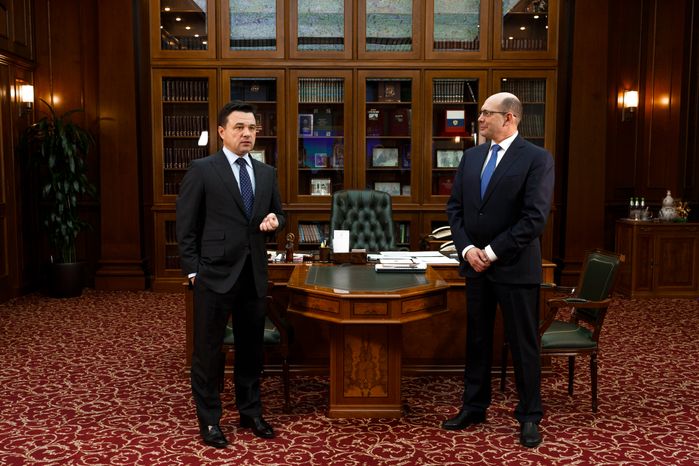 А. Воробьев провел рабочую встречу с председателем правления ГК «Автодор»