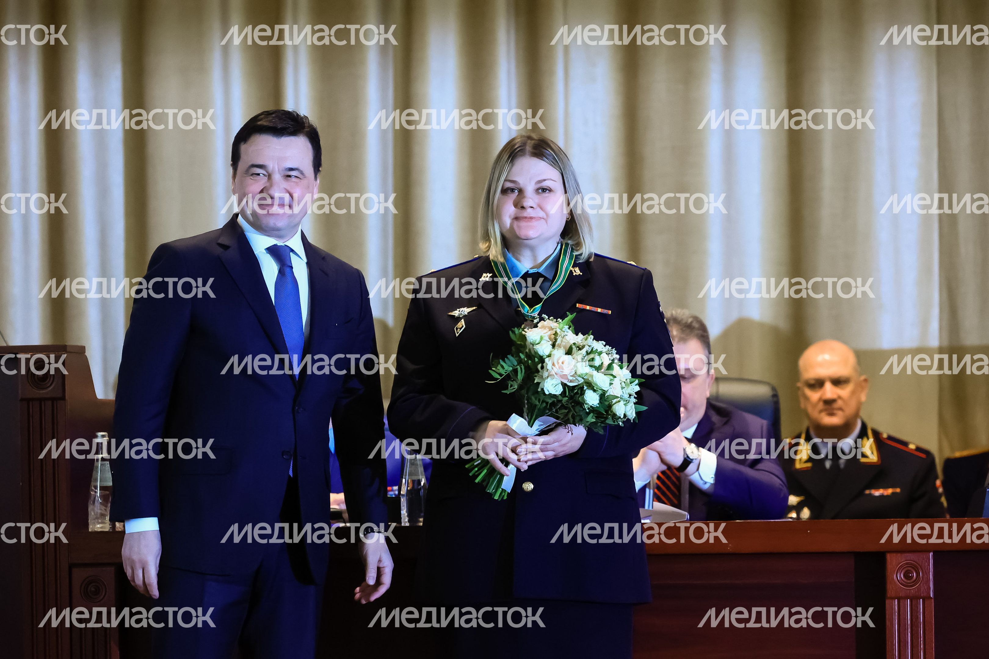 Посещение губернатором Коллегии МВД РФ по Московской области