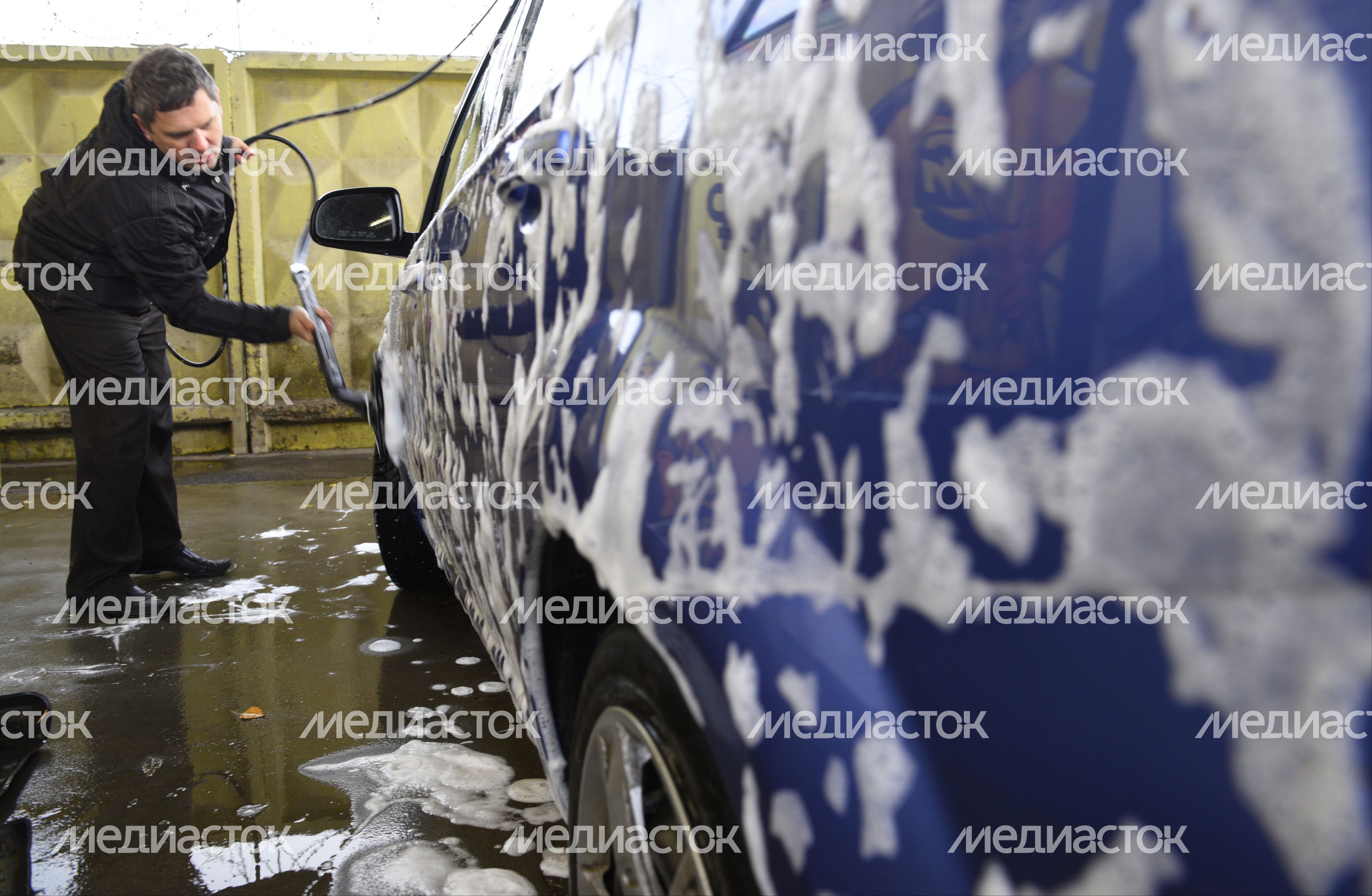 Автомойка самообслуживания «МойБери» в Москве