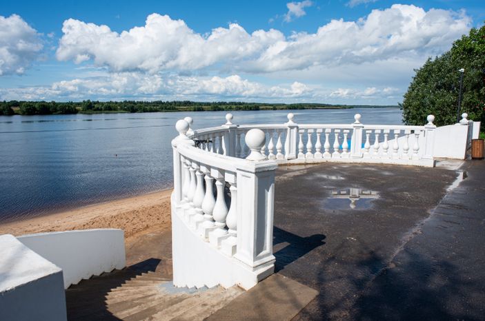 Летние виды города Дубна