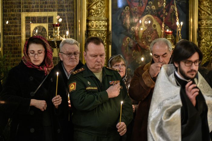 Отпевание Валерия Халилова
