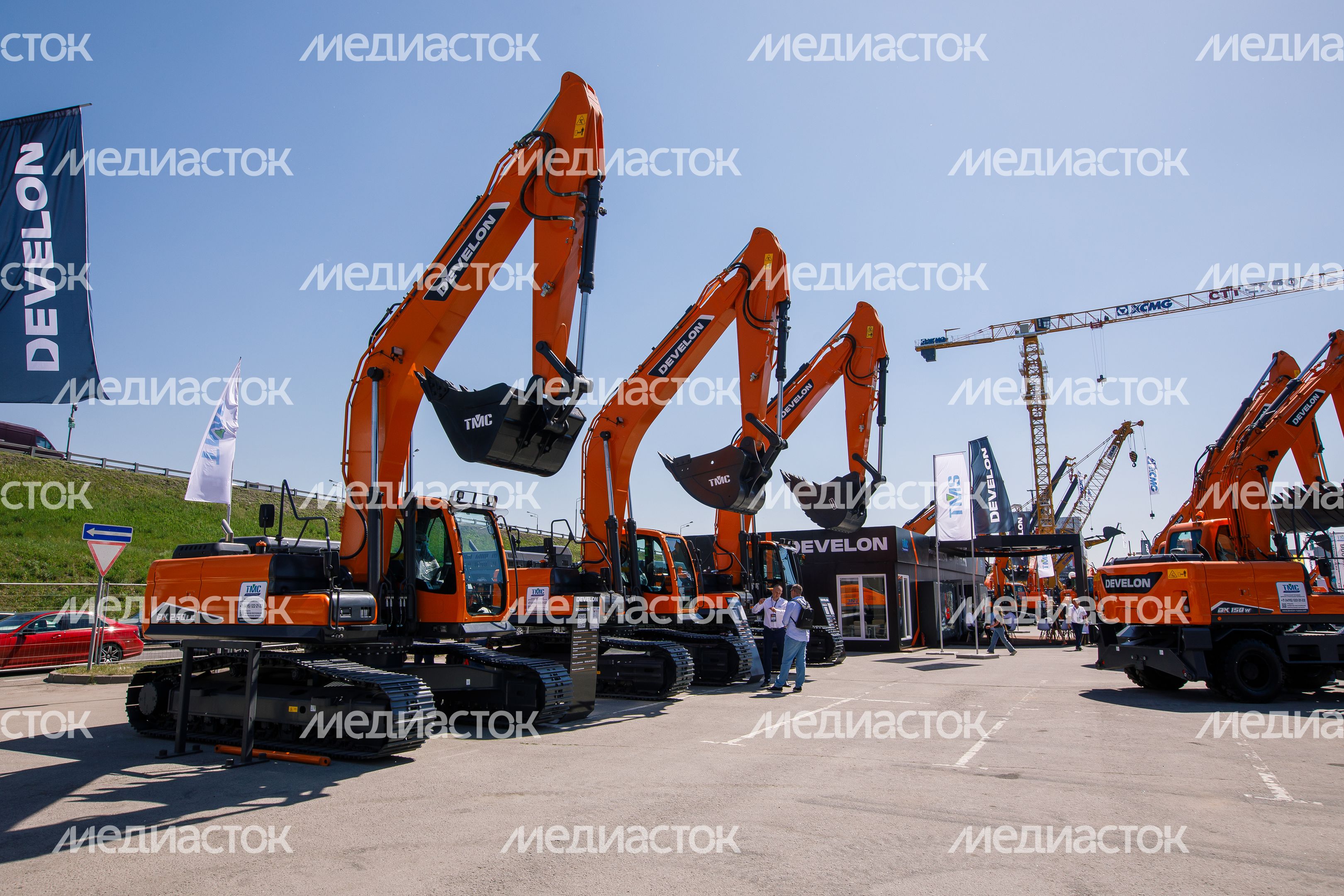 Выставка строительной техники и технологий CTT EXPO в красногорском МВЦ «Крокус Экспо»