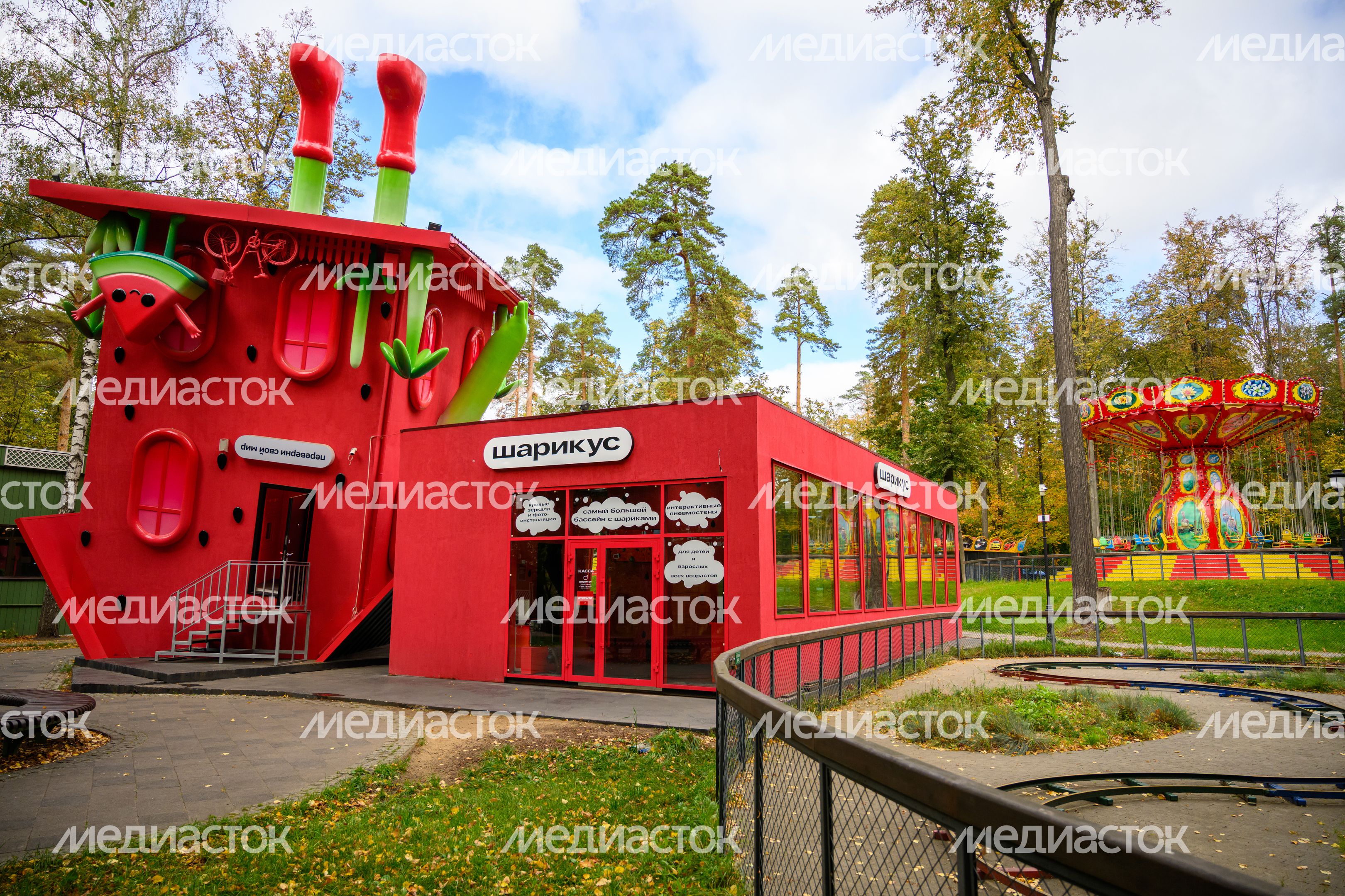 Раменский городской парк культуры и отдыха. Осень Раменский городской парк культуры и отдыха. Осень