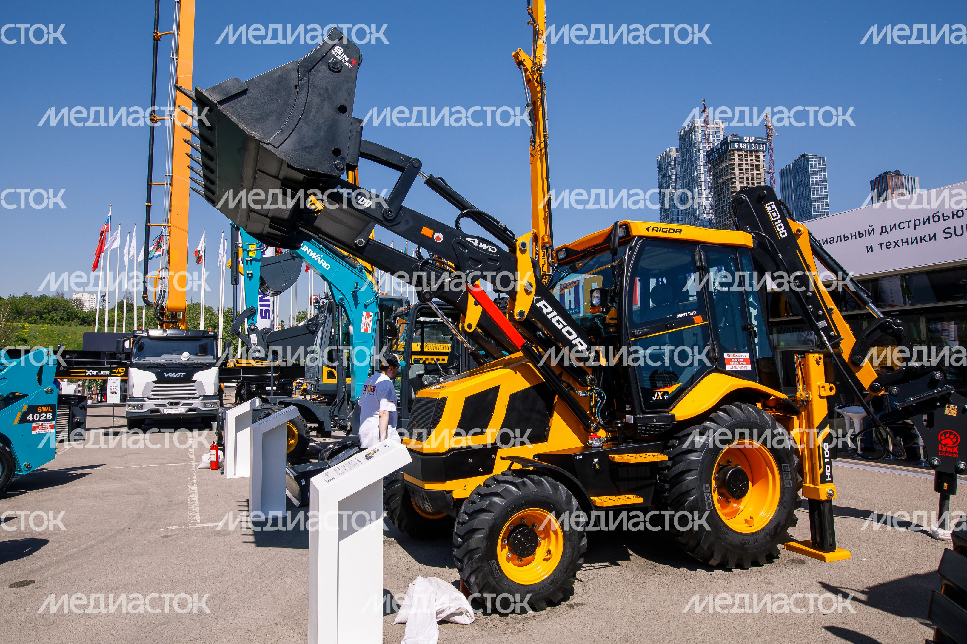 Выставка строительной техники и технологий CTT EXPO в красногорском МВЦ «Крокус Экспо»
