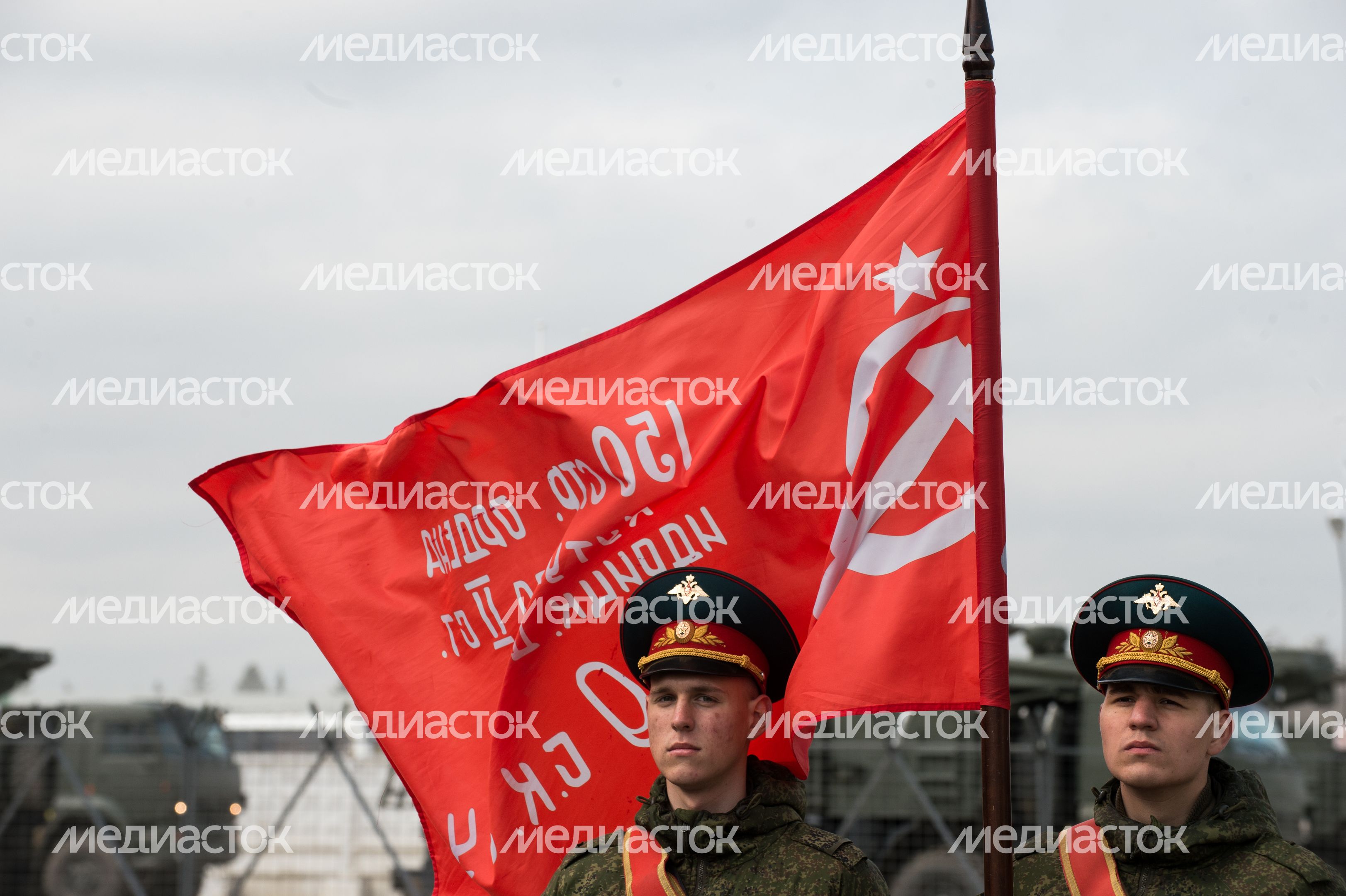 Репетиция Парада Победы в Алабино