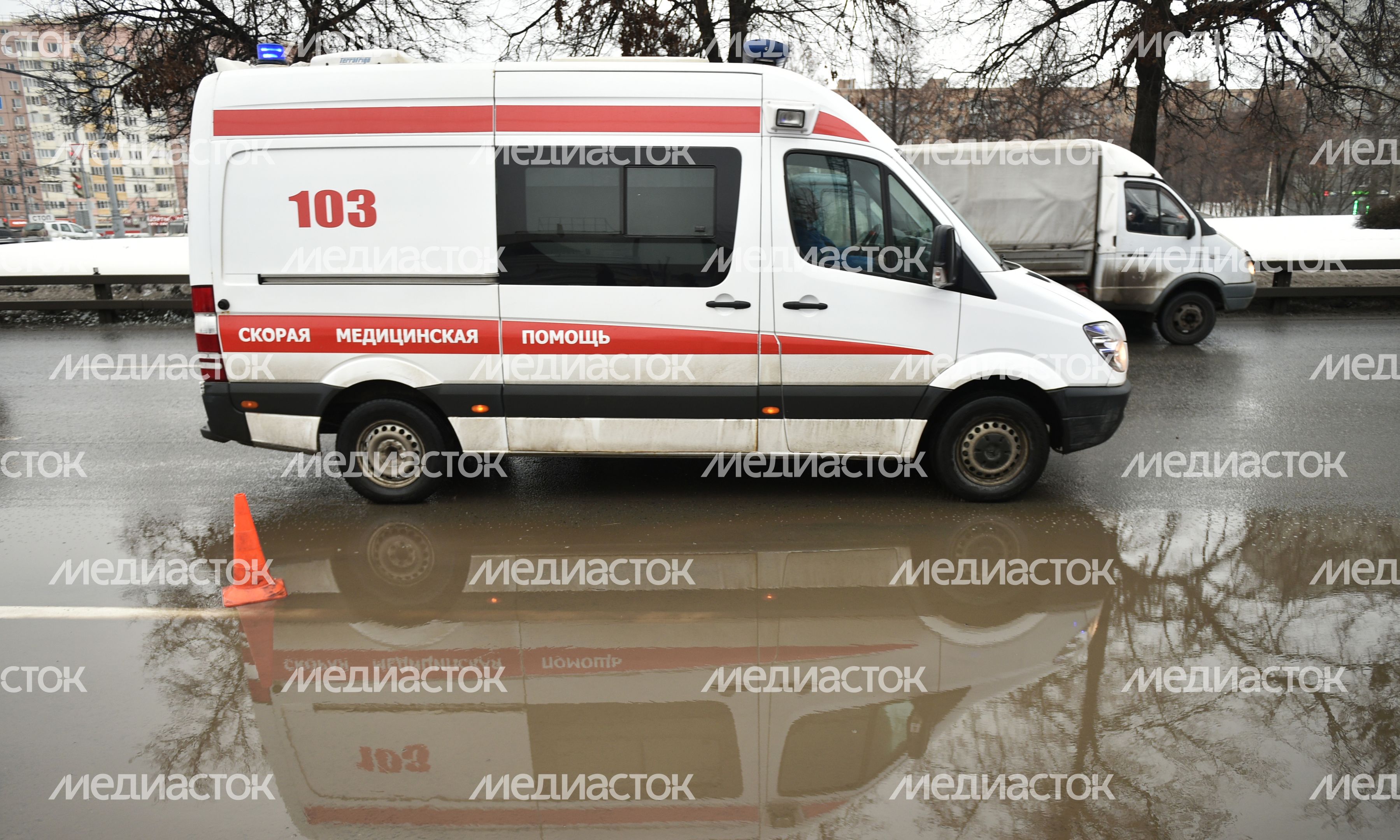 Взрыв газового баллона у метро "Коломенская"