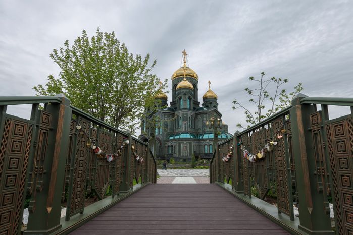 Главный храм ВС РФ в Центральном парке «Патриот» Одинцовского округа