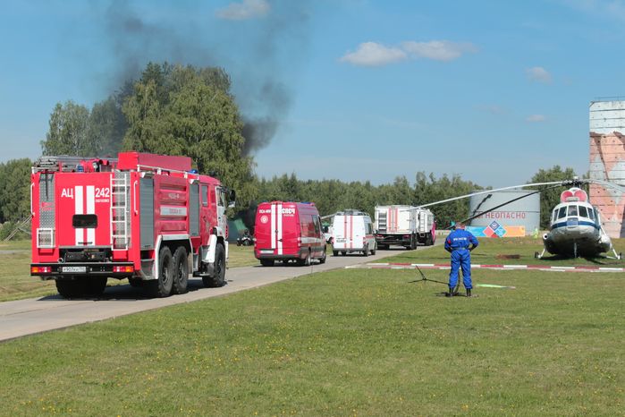 Учения спасателей в Международном лагере USAR-2015 в Ногинске