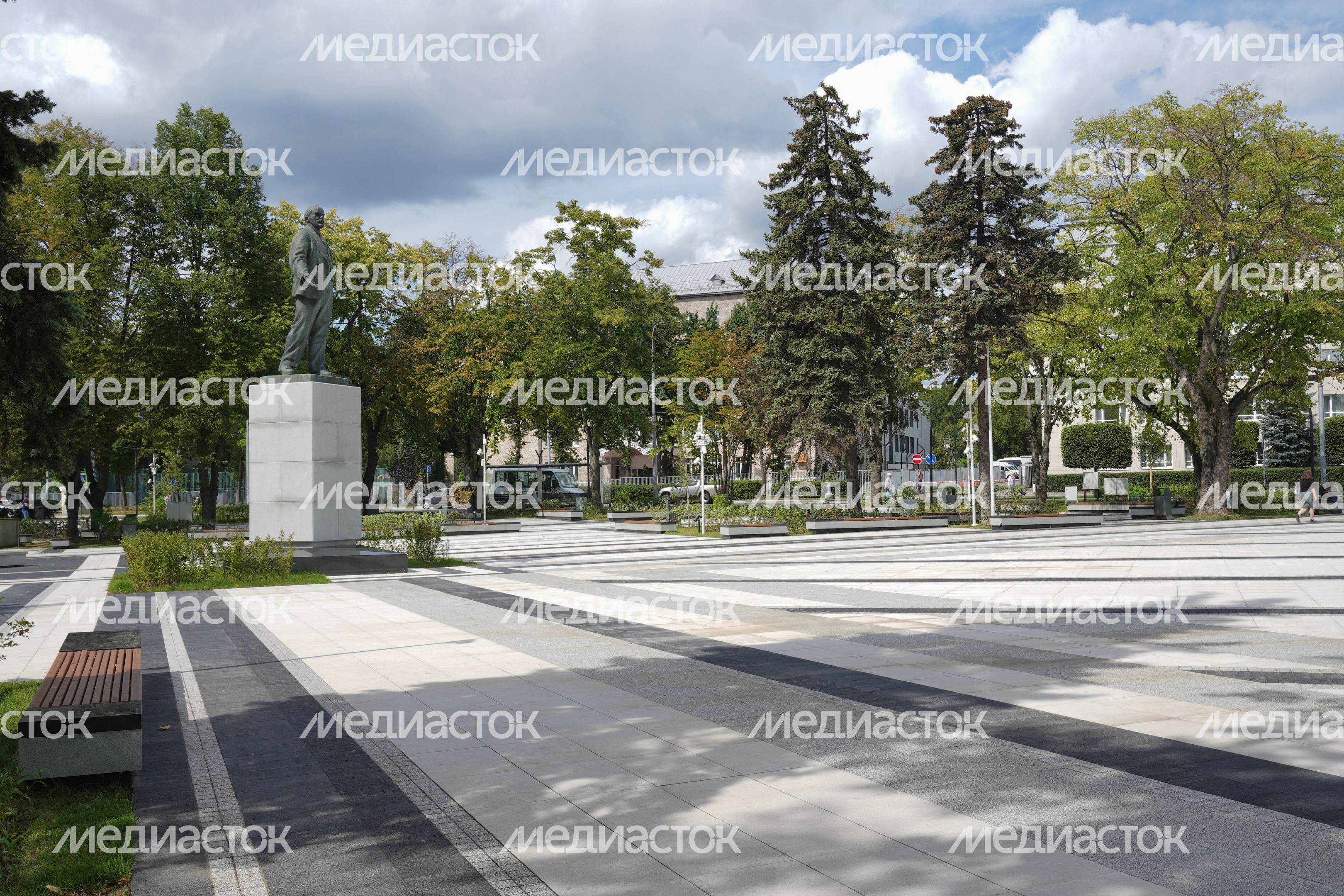 Благоустройство площади Мира в Мытищах