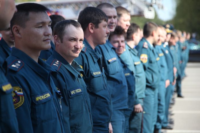 Противопожарные учения в Дубне