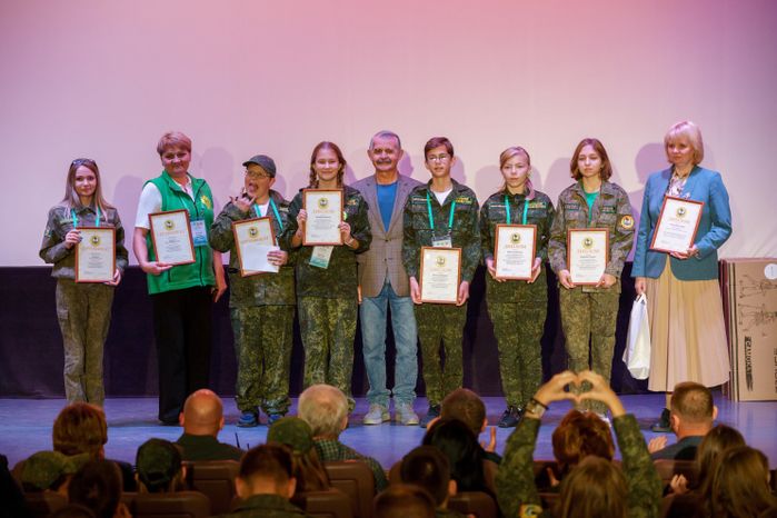 Владимир Шапкин на конкурсе лучших школьных лесничеств