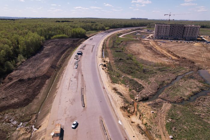 Строительство двух участков Южно-Лыткаринской автодороги