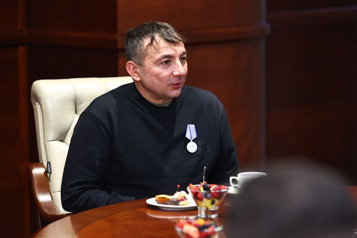 Вручение губернатором Подмосковья государственных наград участникам СВО