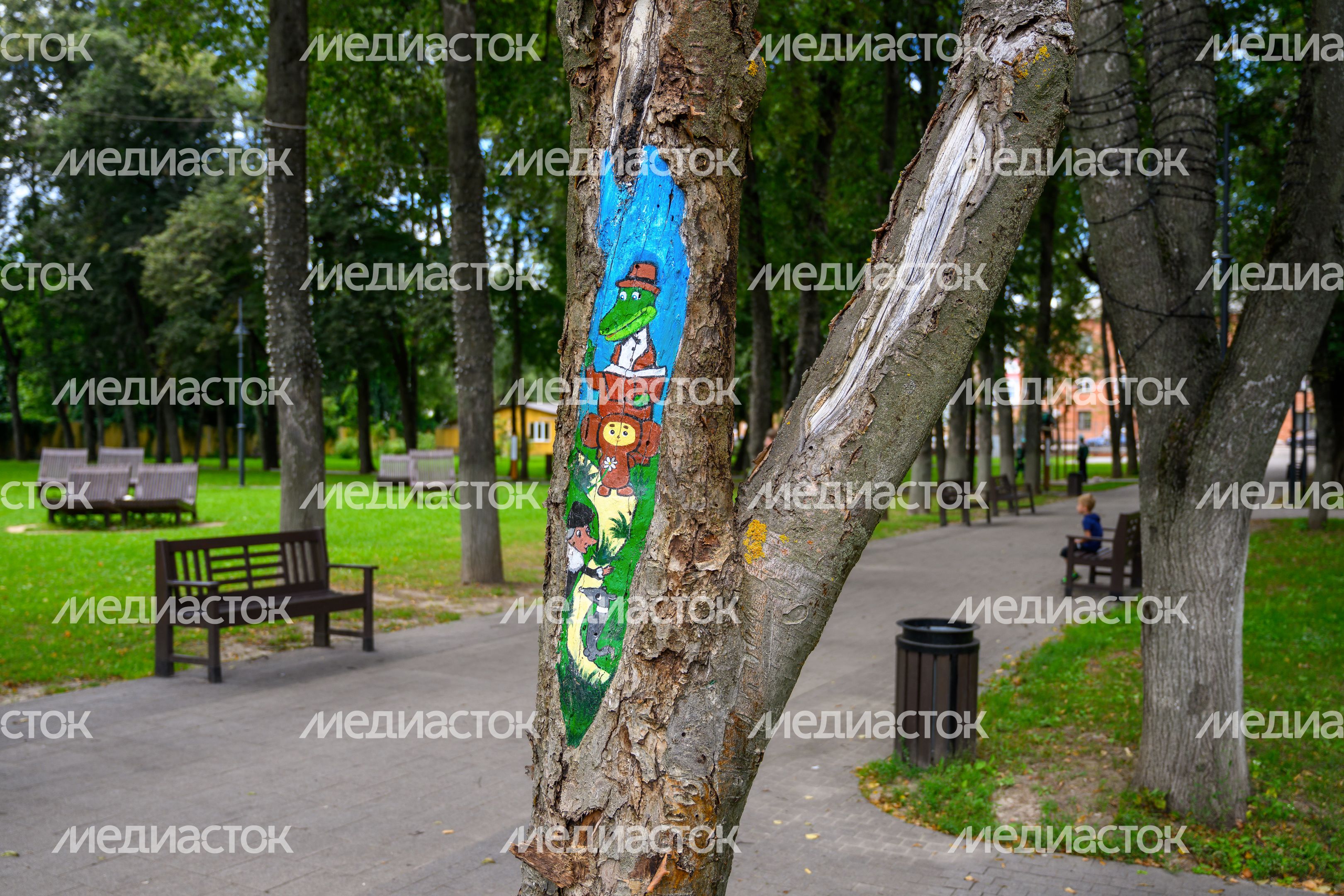 Зарайский центральный парк культуры и отдыха летом Зарайский центральный парк культуры и отдыха летом