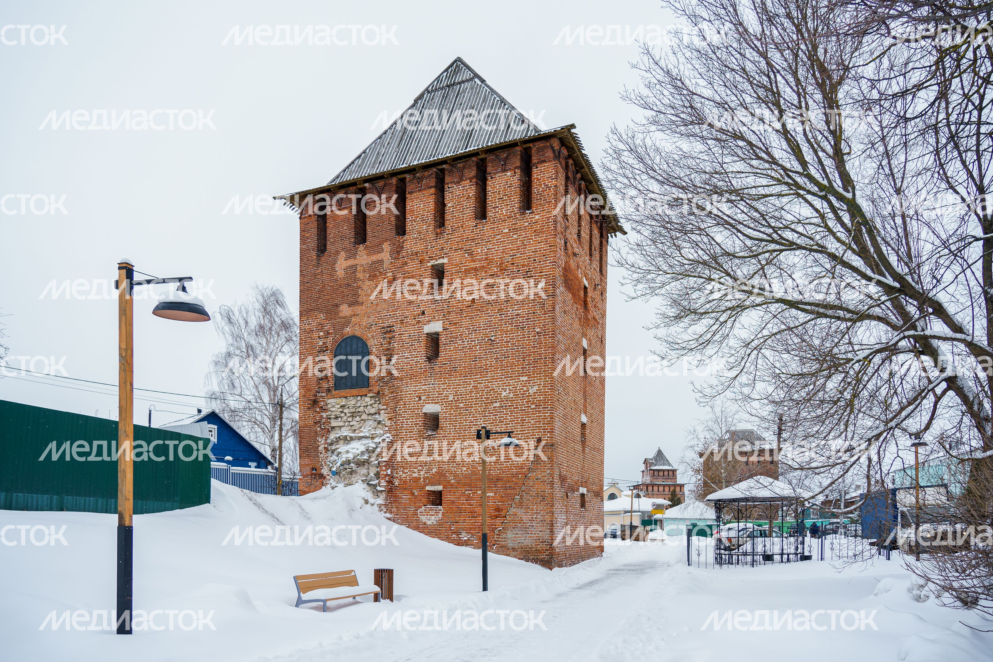Спасская башня Коломенского кремля