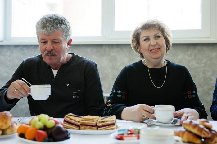 Поздравление Губернатором Подмосковья семьи Чмелевых  с новосельем