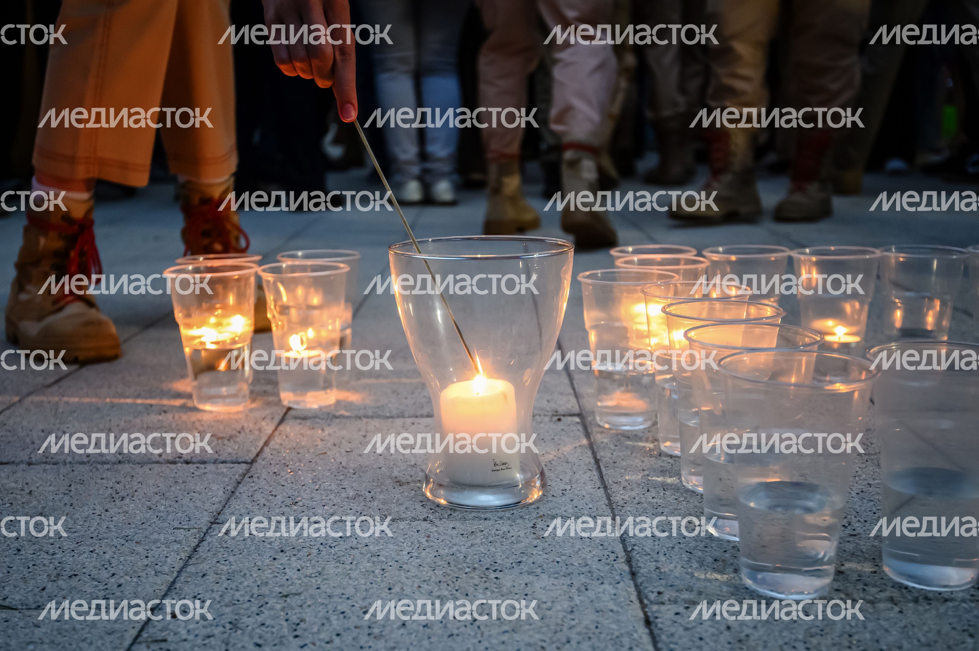 Всероссийская акция "Свеча памяти" в Балашихе