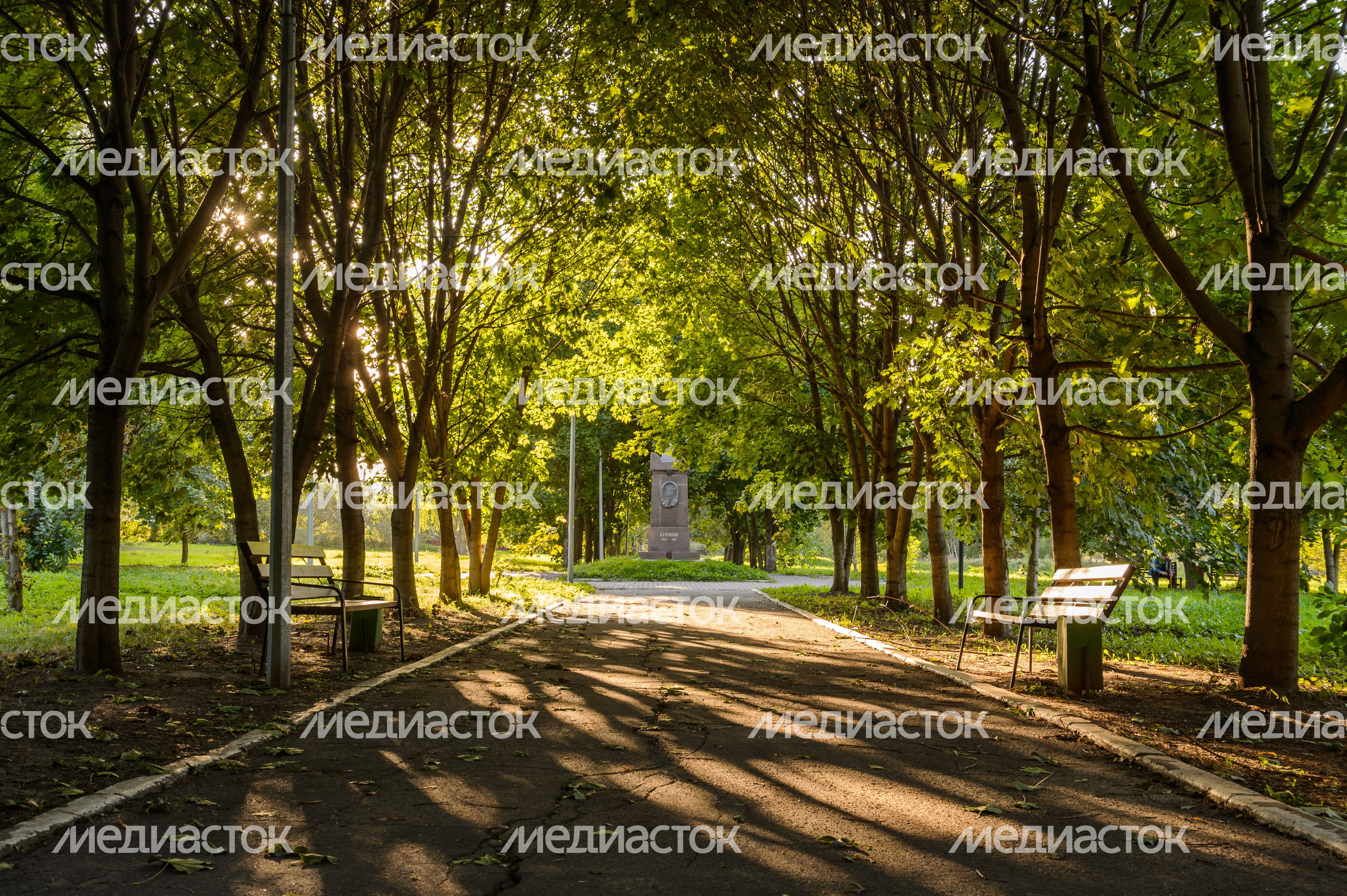 Бронницы. Мемориальный парк А.А. Пушкина