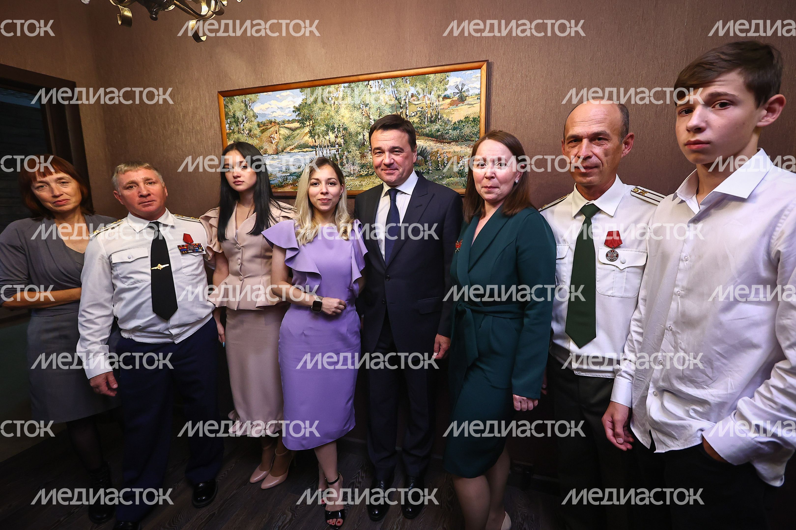 Встреча Губернатора Подмосковья с офицерами-добровольцами СВО