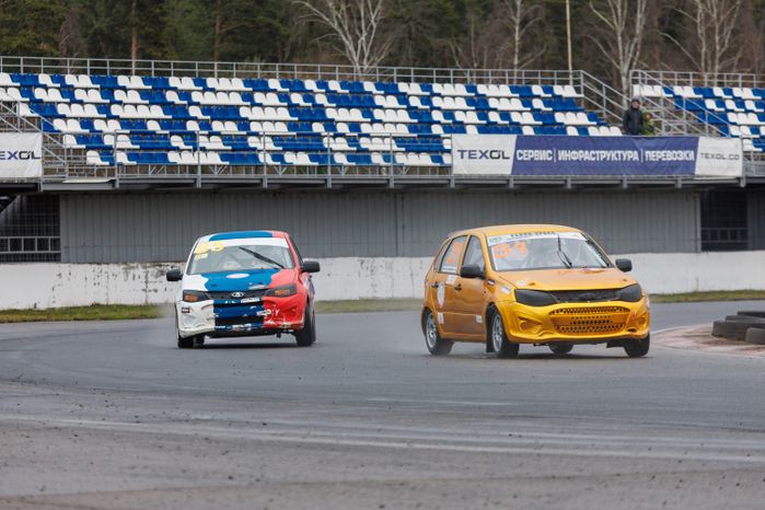 Открытие сезона ралли-кросса на гоночной трассе ADM Raceway в Мячково округа Люберцы