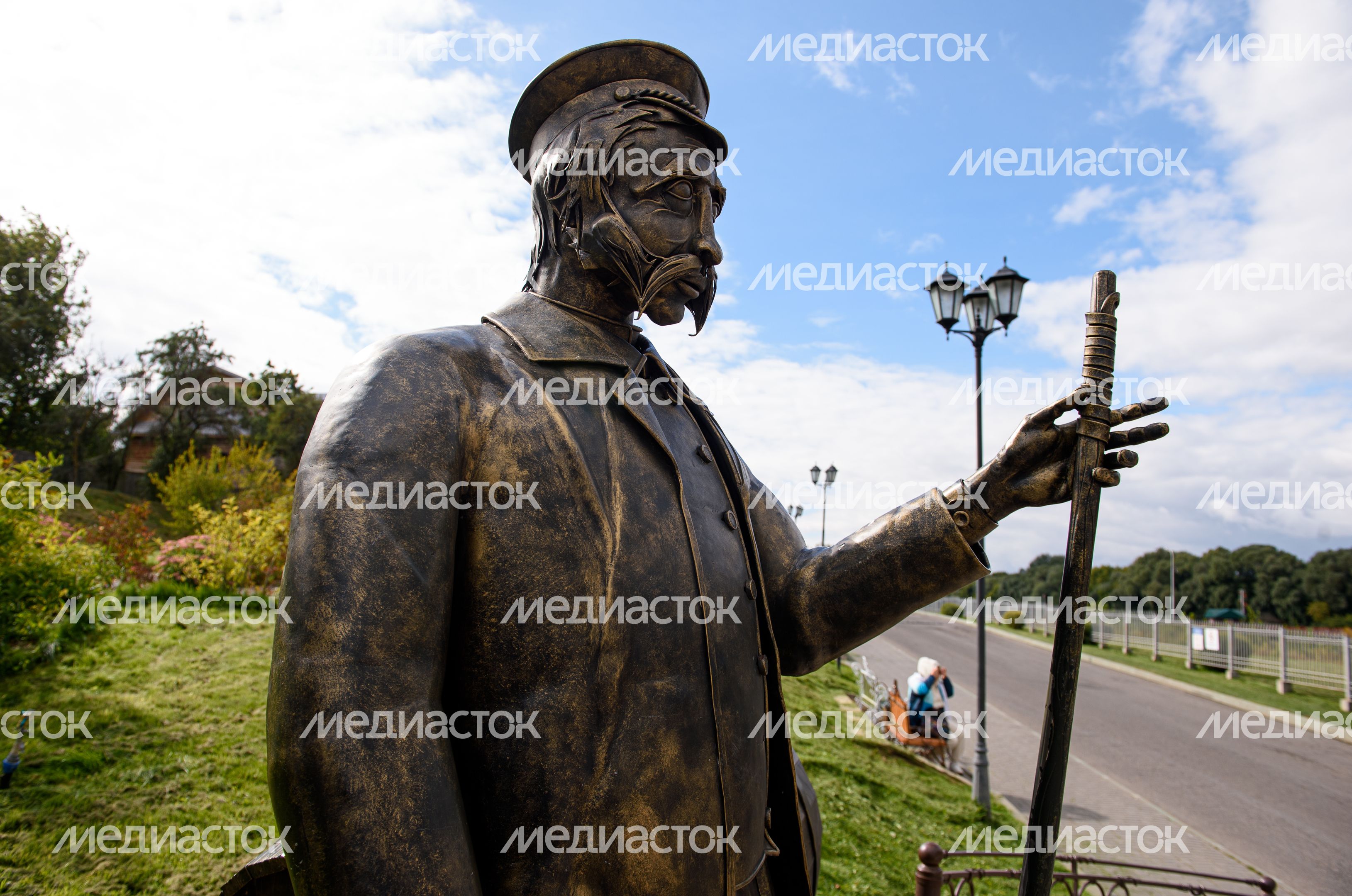 Коломна. Памятник водовозу Коломна. Памятник водовозу