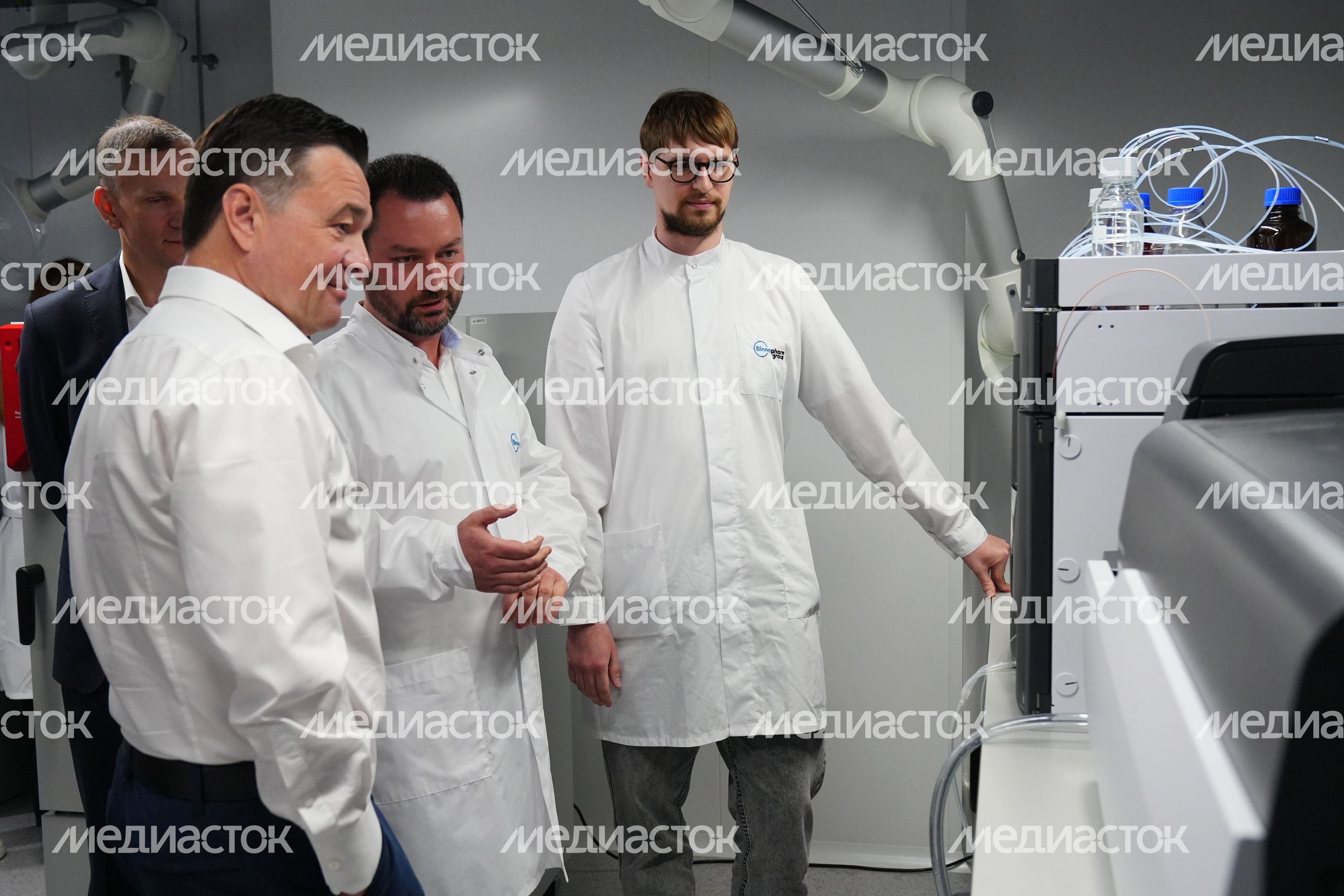 Губернатору представили проект развития R&D-Центра фармкомпании «Биннофарм Групп» в Красногорске