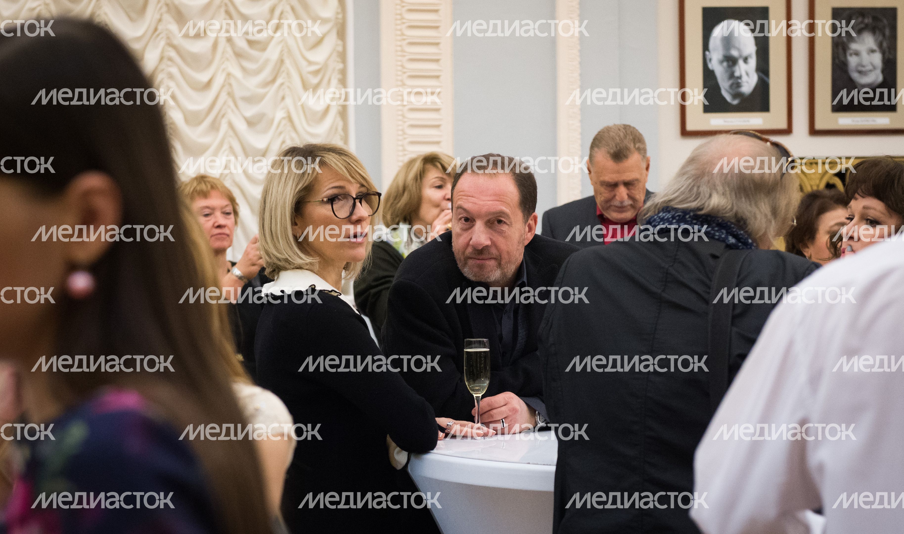 Церемония вручения премии «Звезда Театрала» в театре имени Вахтангова в Москве