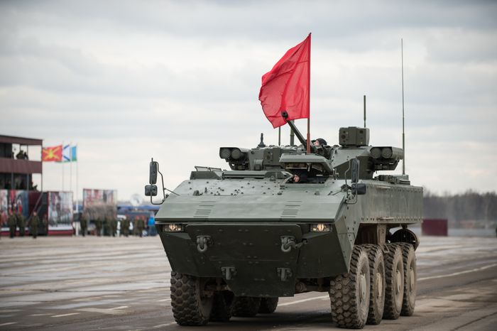Репетиция Парада Победы в Алабино