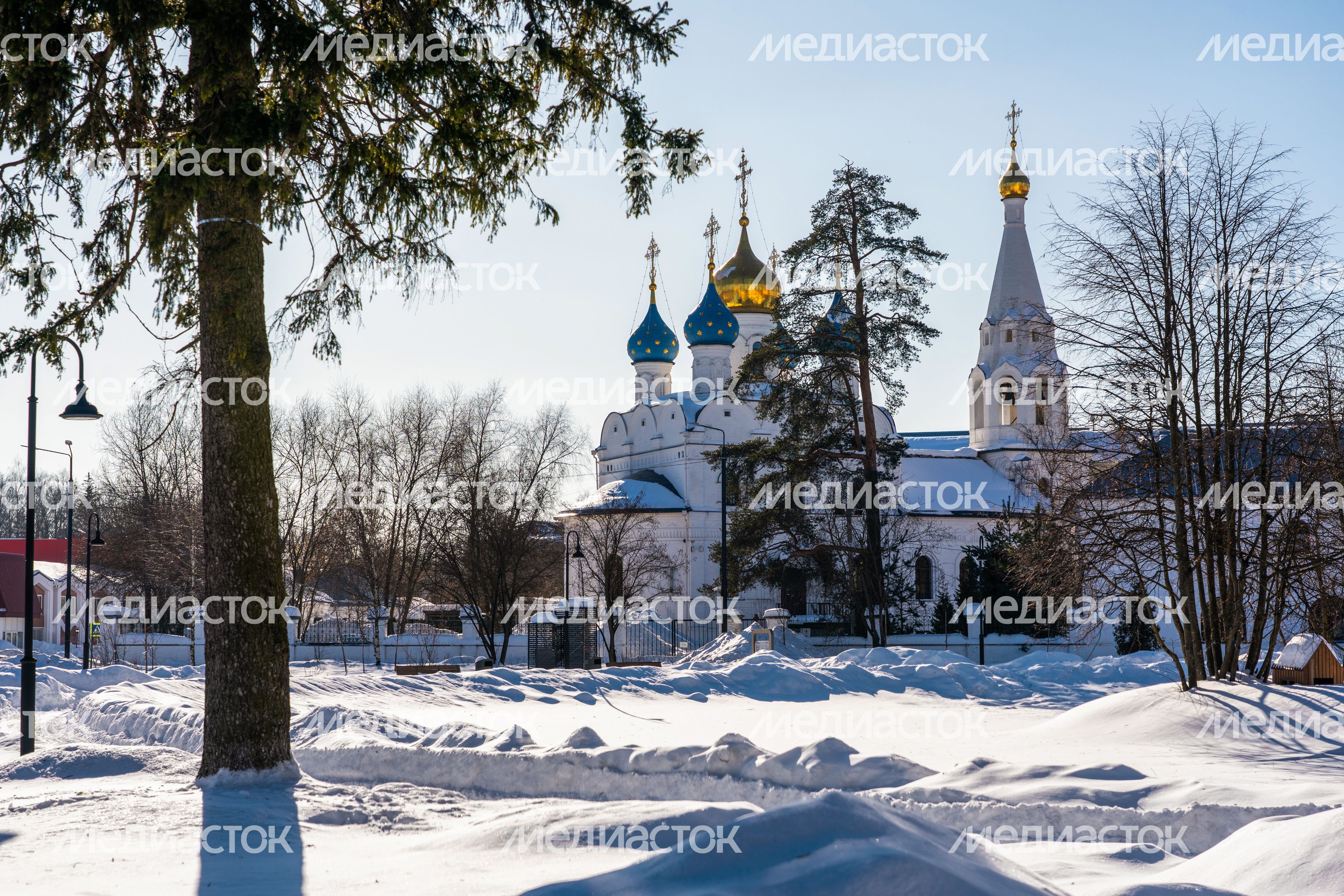 Георгиевский сквер в Дедовске округа Истра