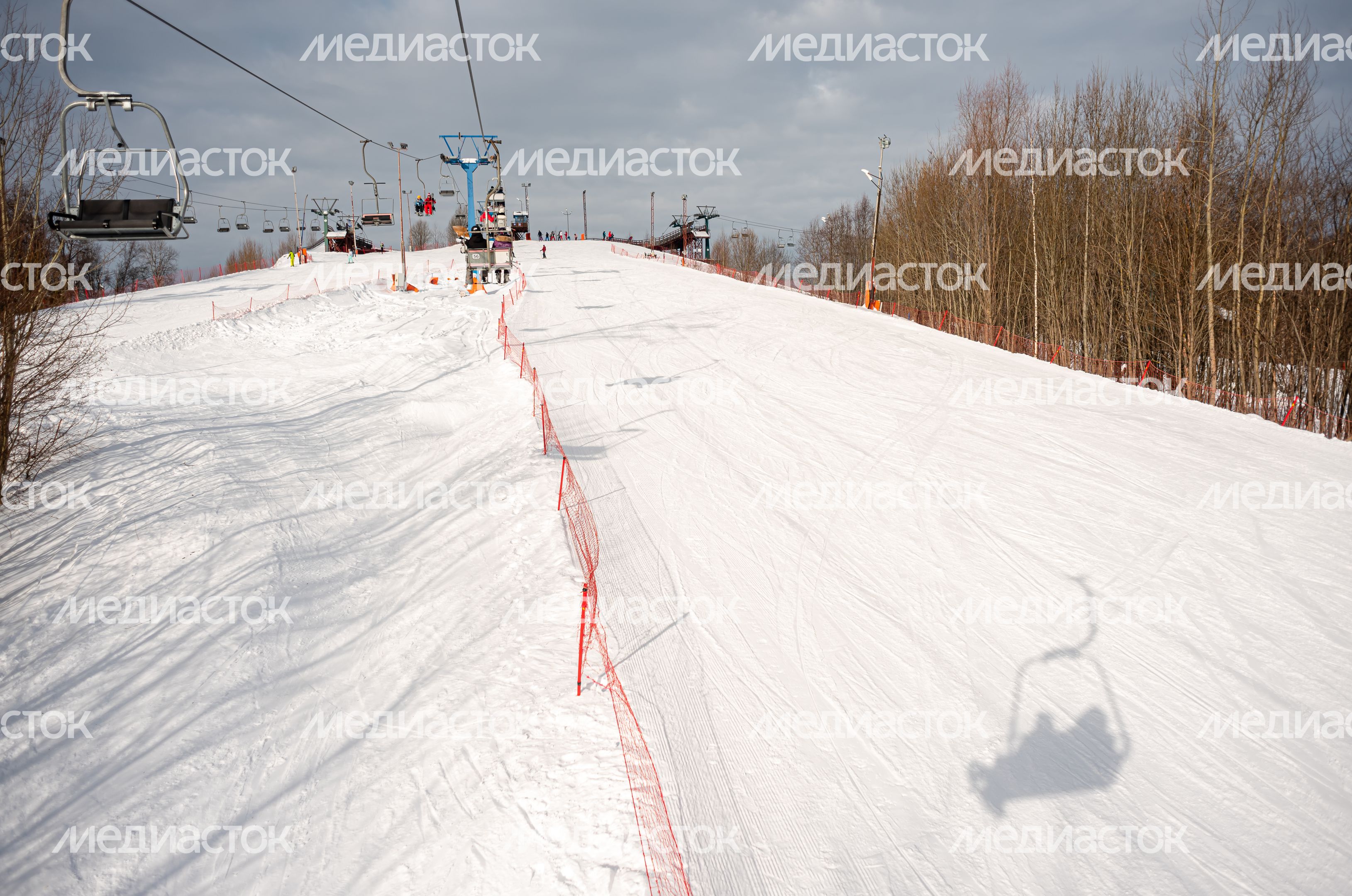 Зимние виды Горнолыжного курорта «Степаново»