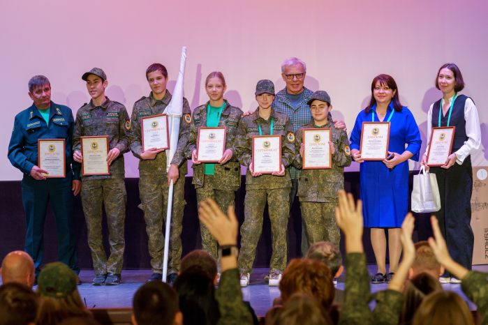 Вячеслав Фетисов на конкурсе лучших школьных лесничеств
