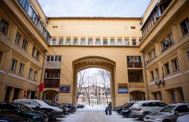 Зимние виды города Жуковский