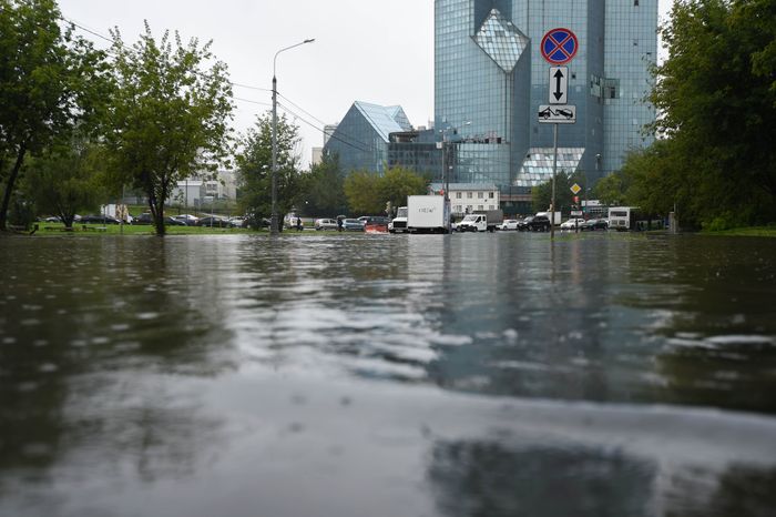 Затопление в Москве