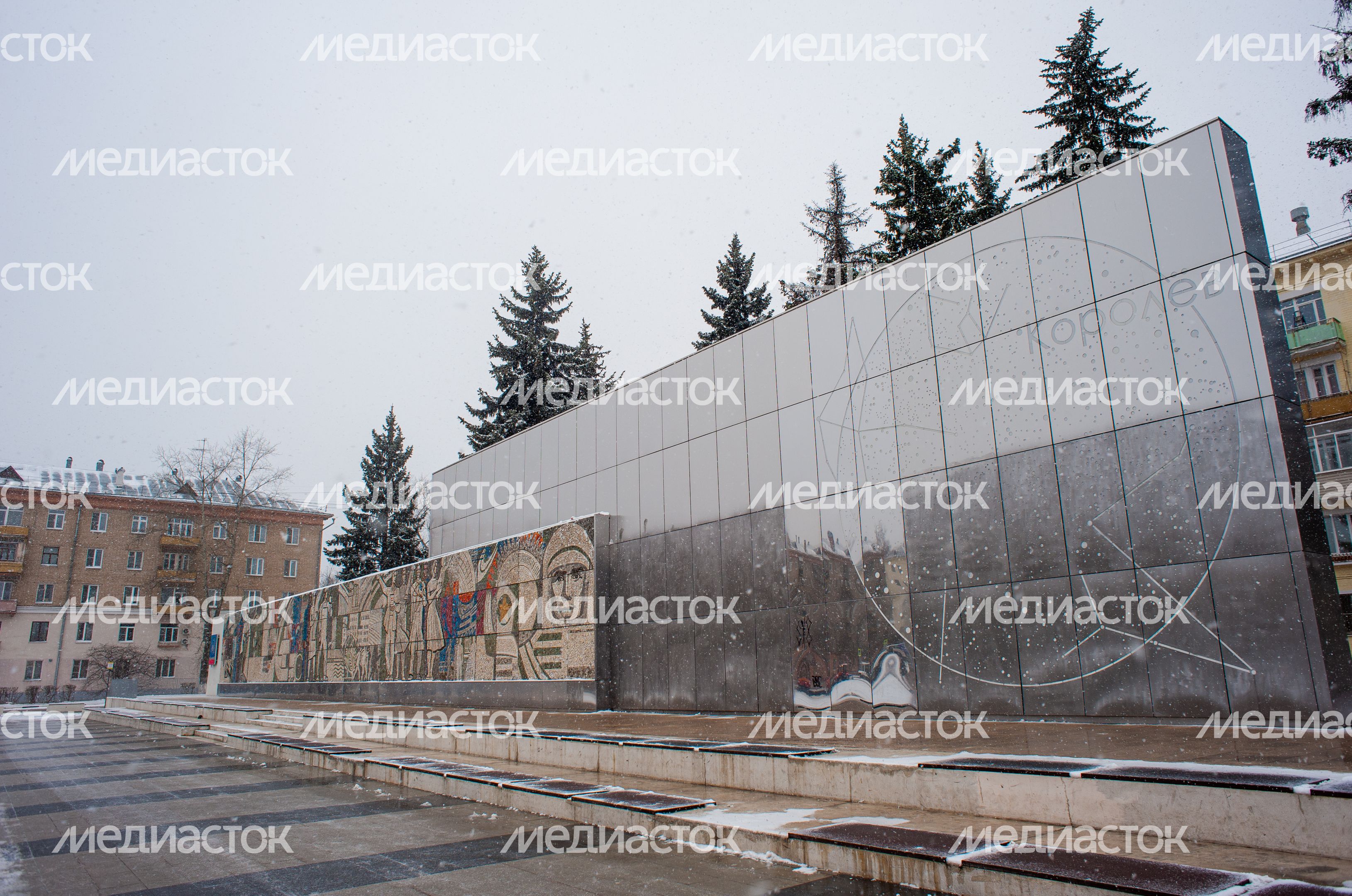 Зимние виды города Королёв