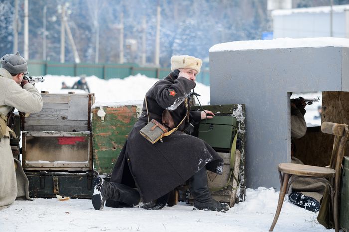 Мытищи. Военно-историческая реконструкция «Разгром немецких войск под Москвой»
