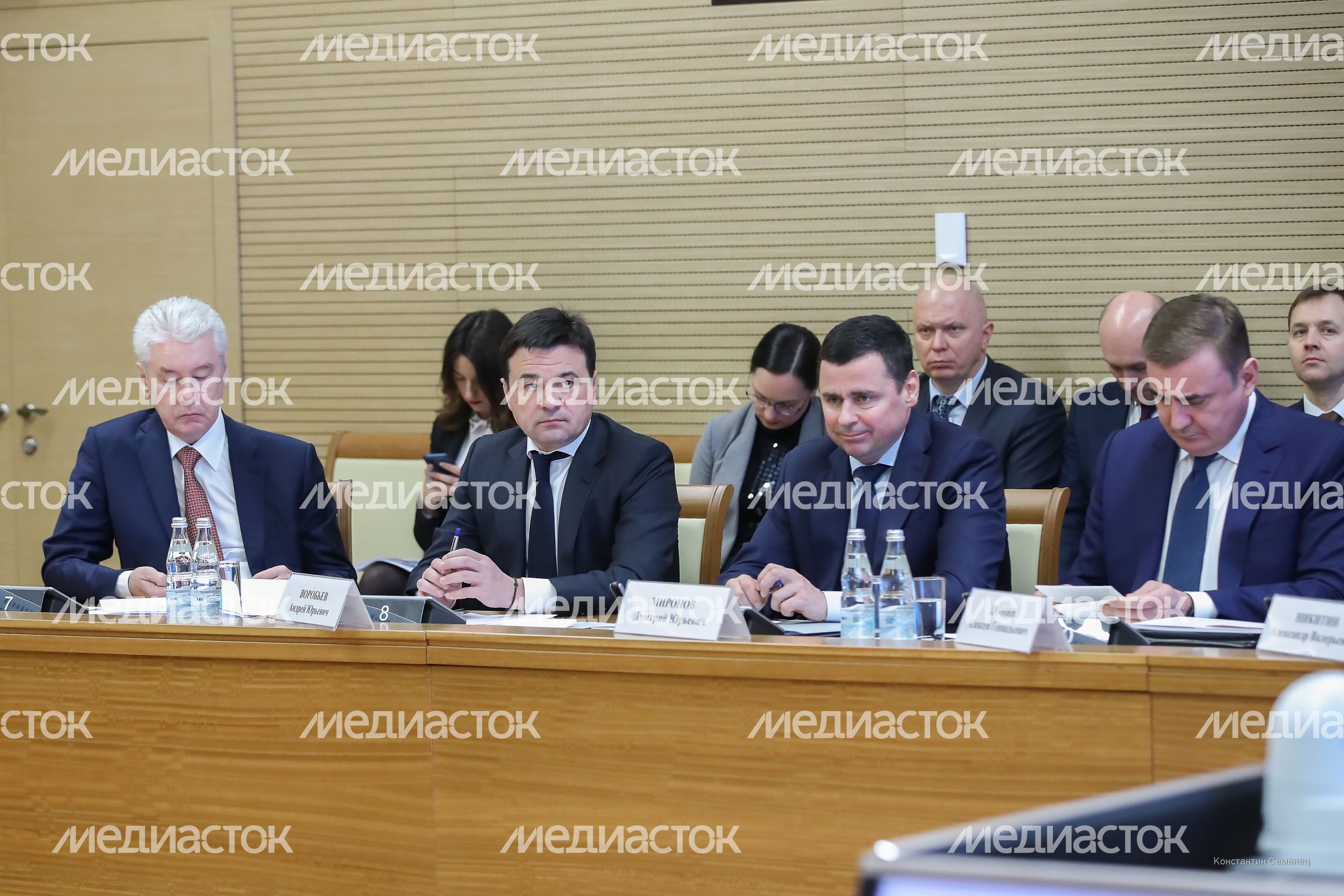 Участие губернатора Подмосковья в заседании Совета при полномочном представителе Президента Российской Федерации в Центральном федеральном округе