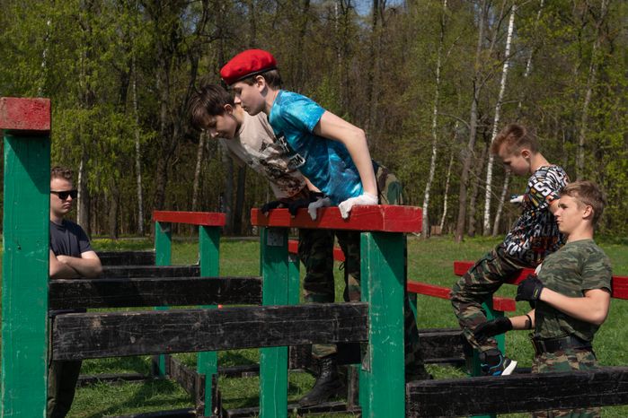 Патриотическая игра_Юнармия, вперед