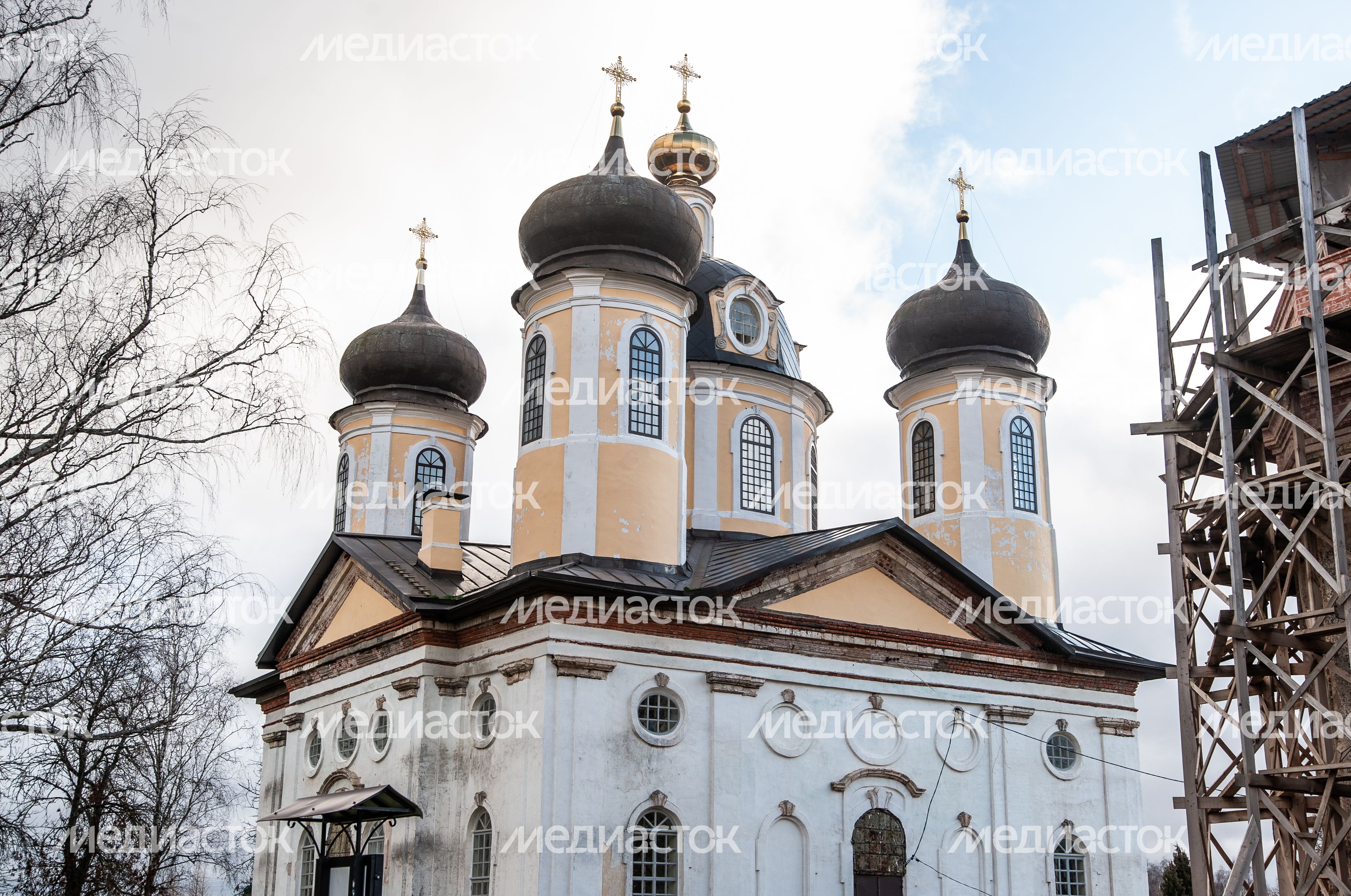 Церковь Преображения Господня в деревне Спасс-Косицы