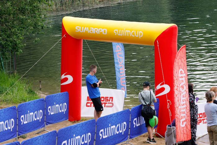 Заплыв на открытой воде Swimcup на Кореневском карьере в Люберцах
