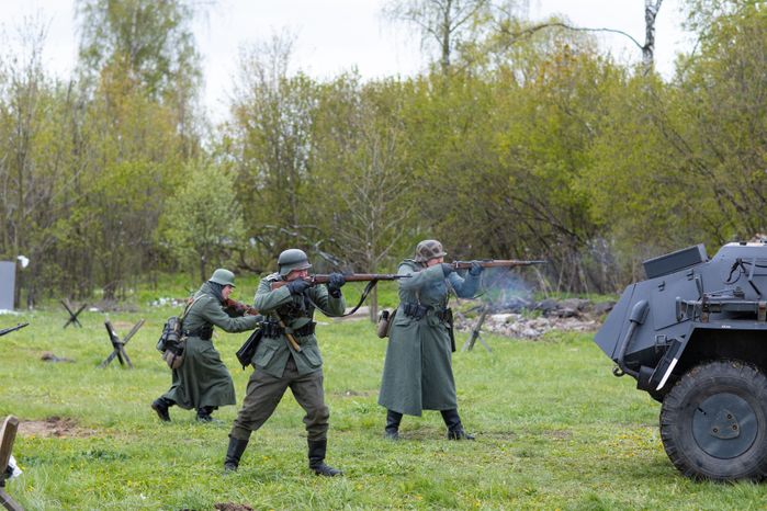 Военно-историческая реконструкция "Третий удар. Освобождение Крыма"