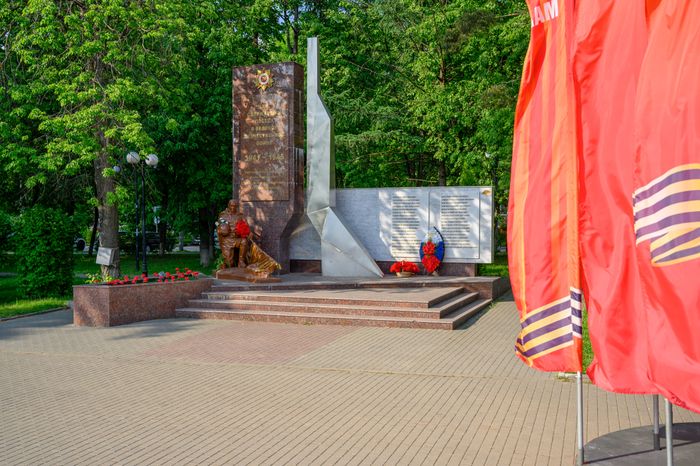 Мемориал воинам, ушедшим на фронт из деревень Елгозино и Скрипино и погибшим в годы Великой Отечественной войны