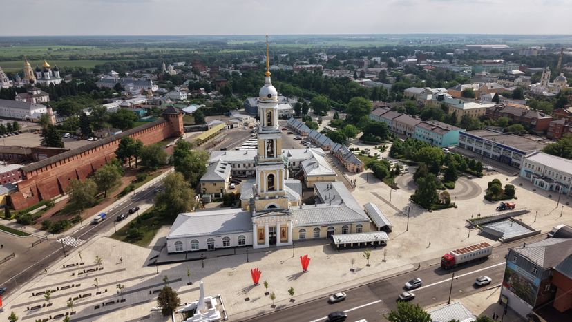Благоустройство центральной части Коломны