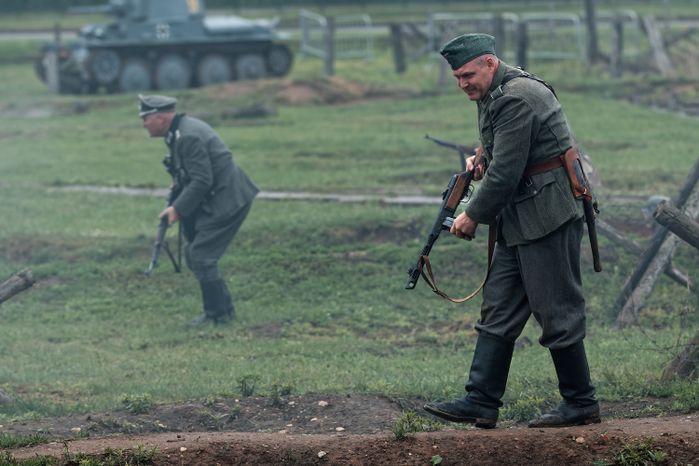 Военно-историческая реконструкция «Первый день войны» у Главного храма ВС РФ в День памяти и скорби