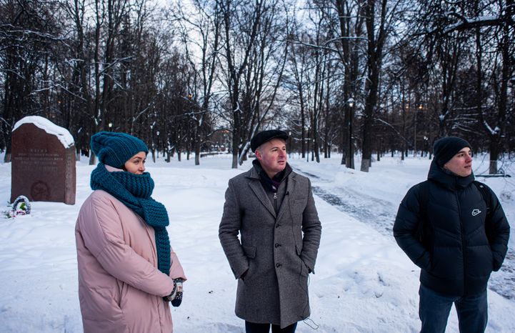 Зимние виды города Жуковский