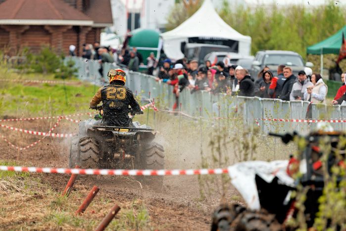 Чемпионат России по грязевым гонкам на квадроциклах «Битва за Москву – за победу!» в Центральном парке «Патриот»
