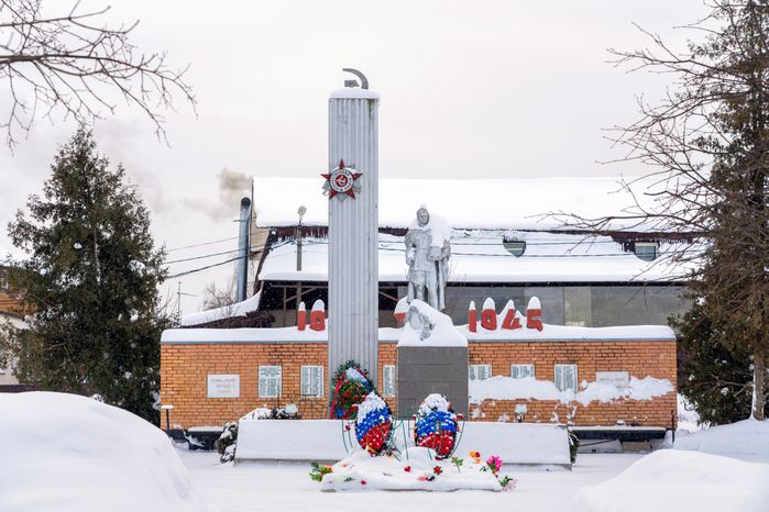Памятники, посвященные Великой Отечественной войне в поселке Колюбакино Рузского округа