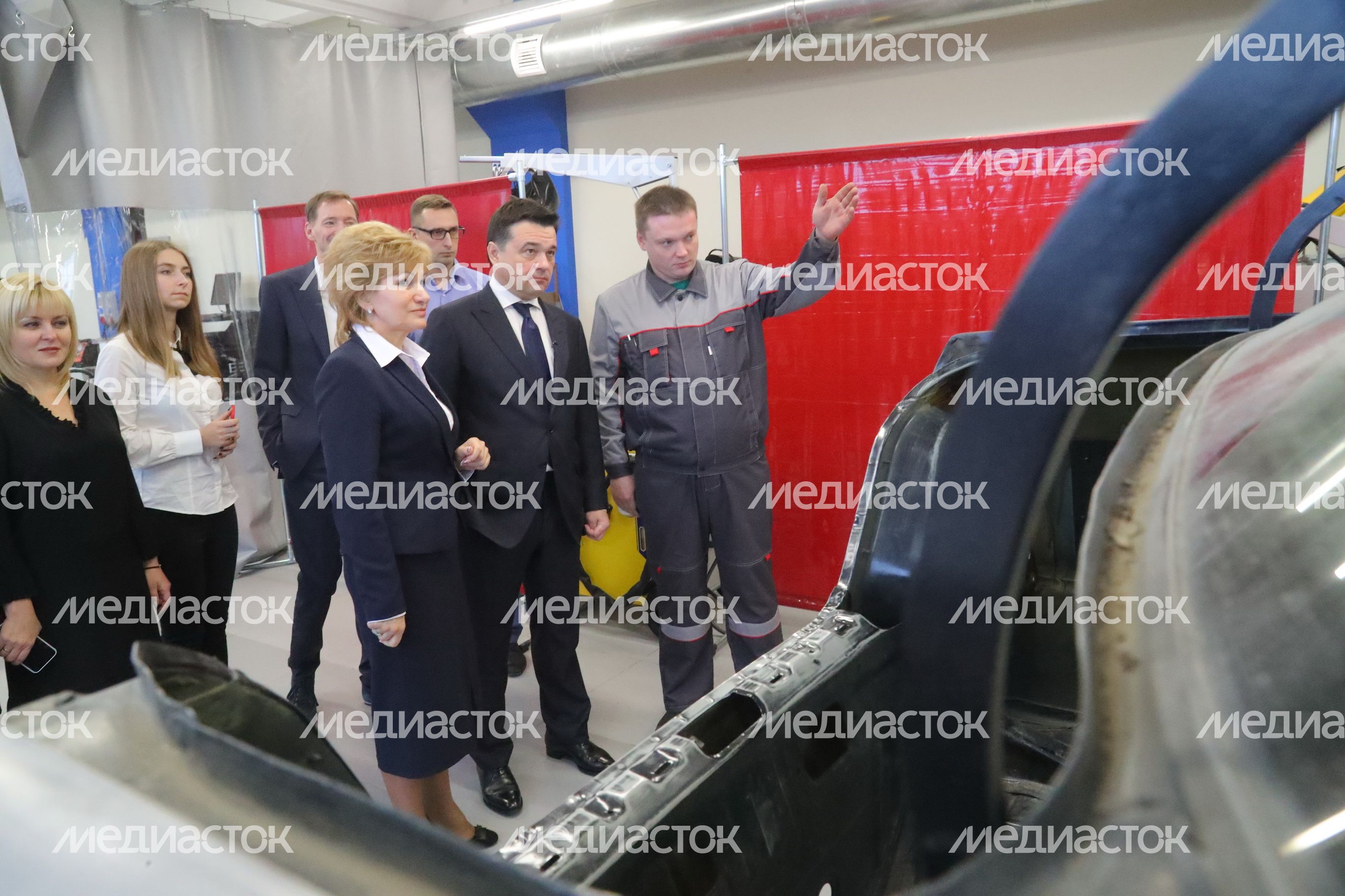 Рабочий визит губернатора Подмосковья в Клин