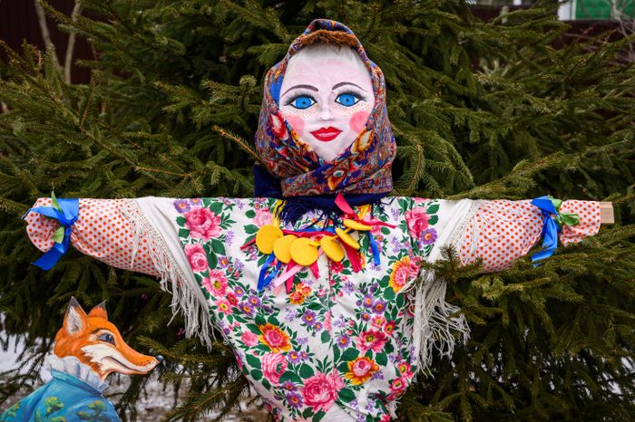 Празднование Масленицы в Муранове